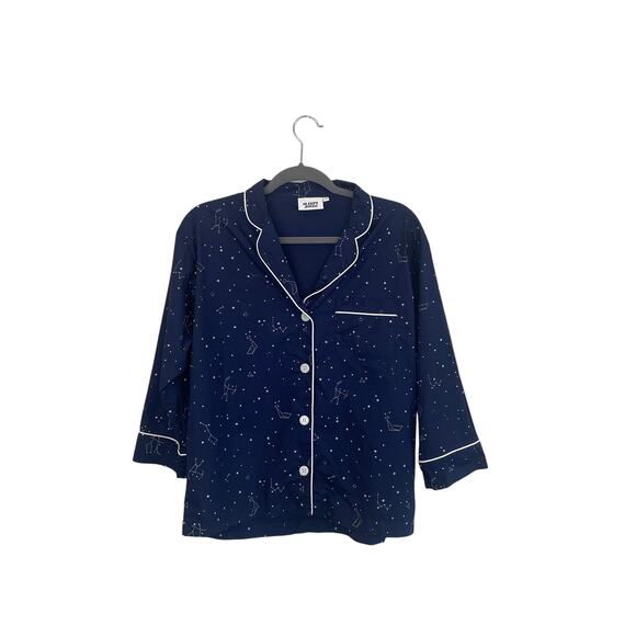 Sleepy Jones Constellation Pajama Top, Size S - Picture 1 of 6